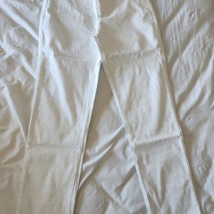 Lord & Taylor Ankle Pants, White, Size 0